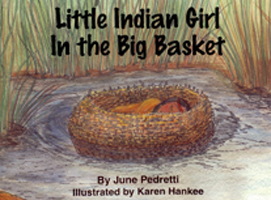 Little Girl in the Big Basket